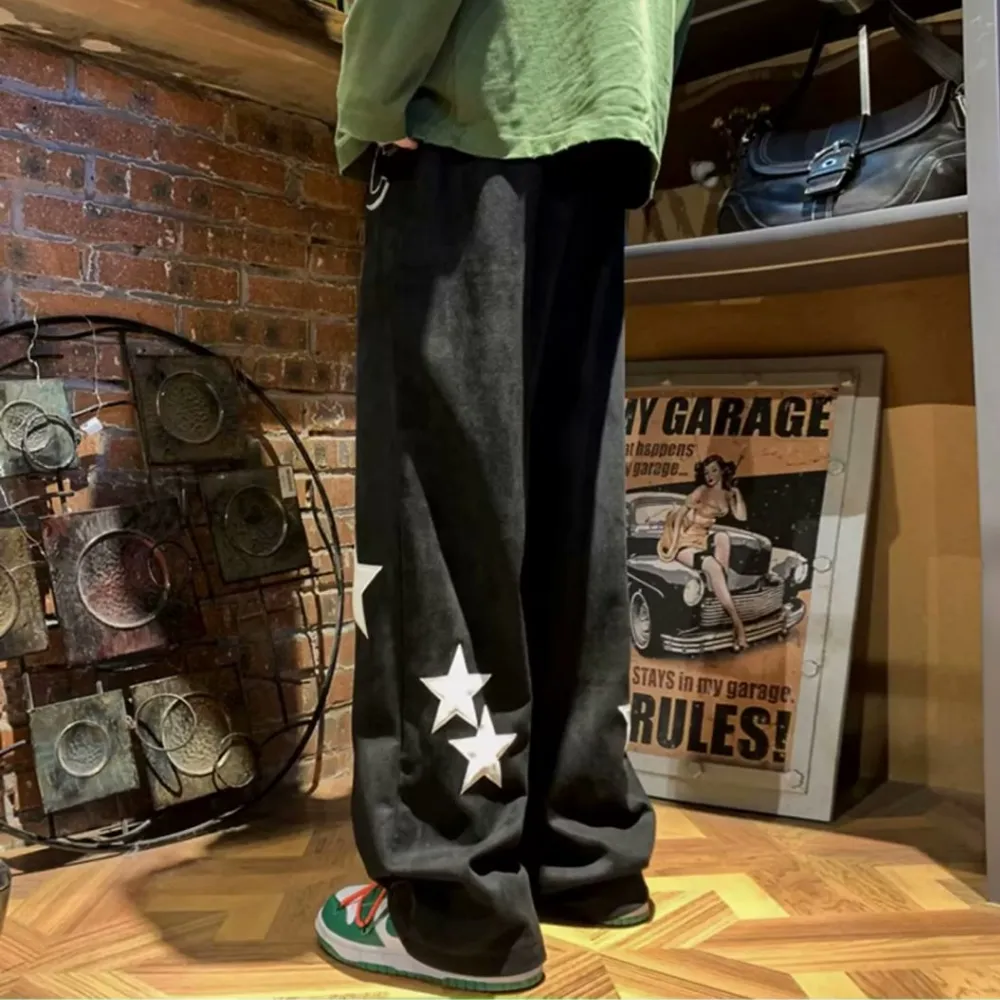 ⚡ Retro Pentagram Slim Sweatpants