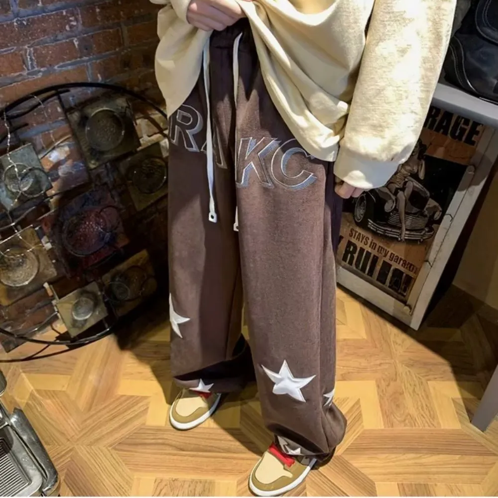 ⚡ Retro Pentagram Slim Sweatpants
