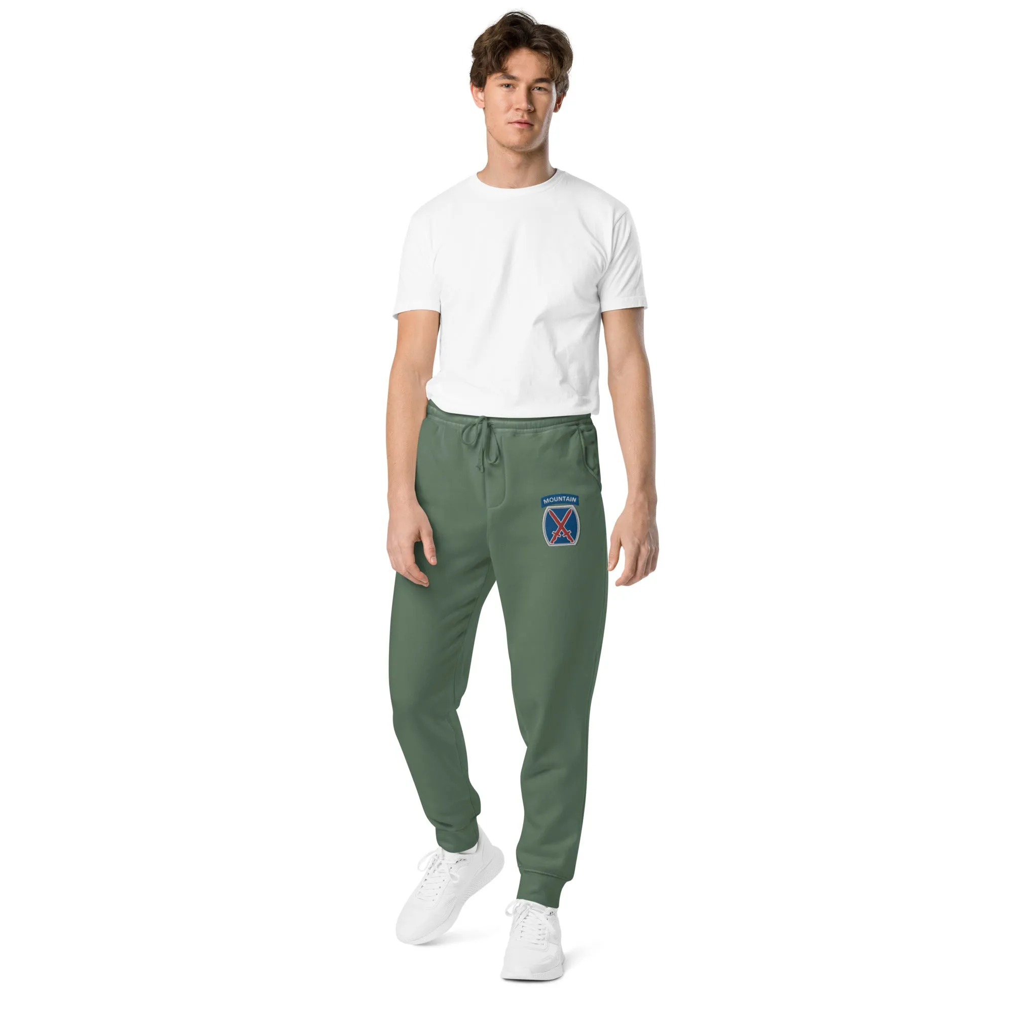 10th Mountain Unisex pigment-dyed sweatpants