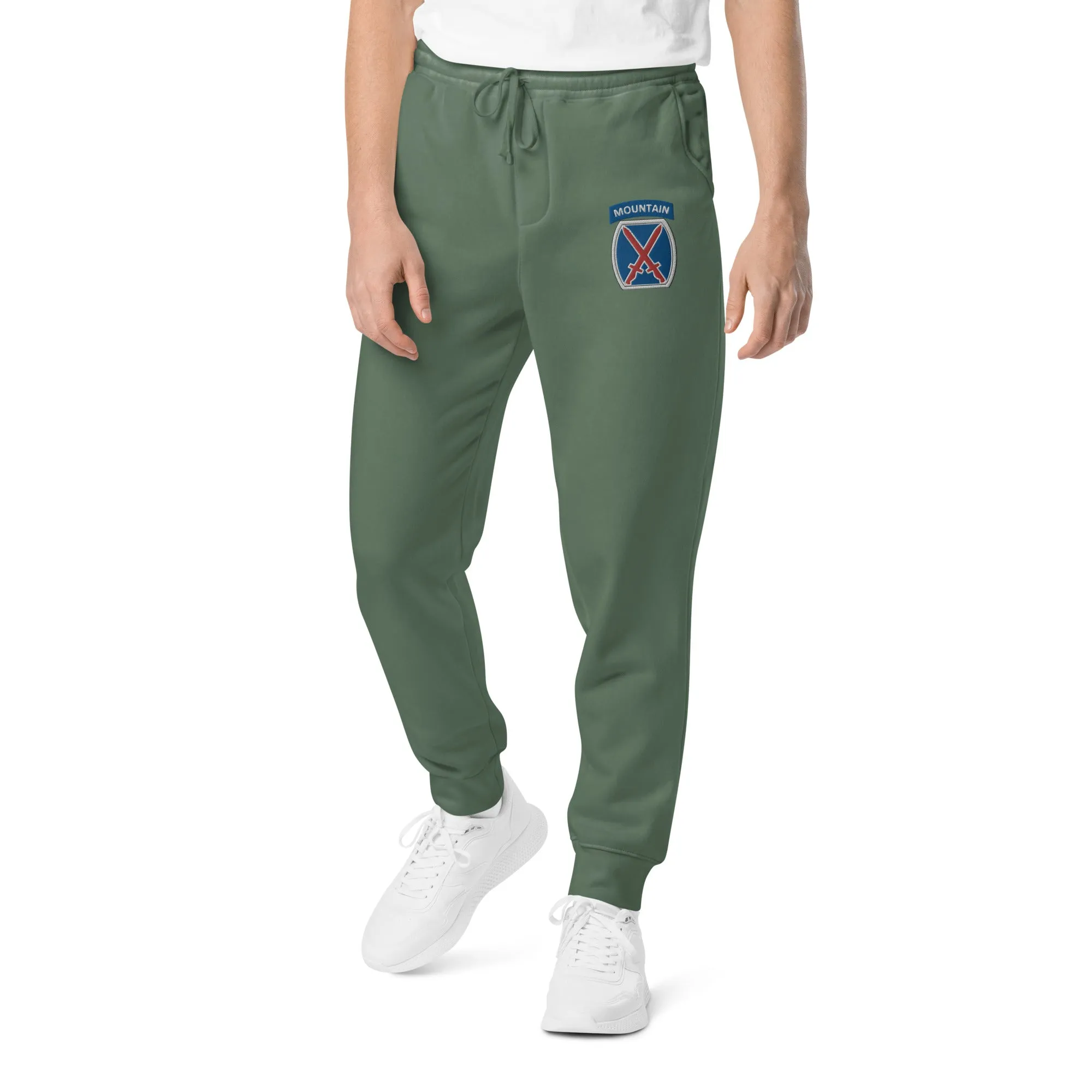 10th Mountain Unisex pigment-dyed sweatpants
