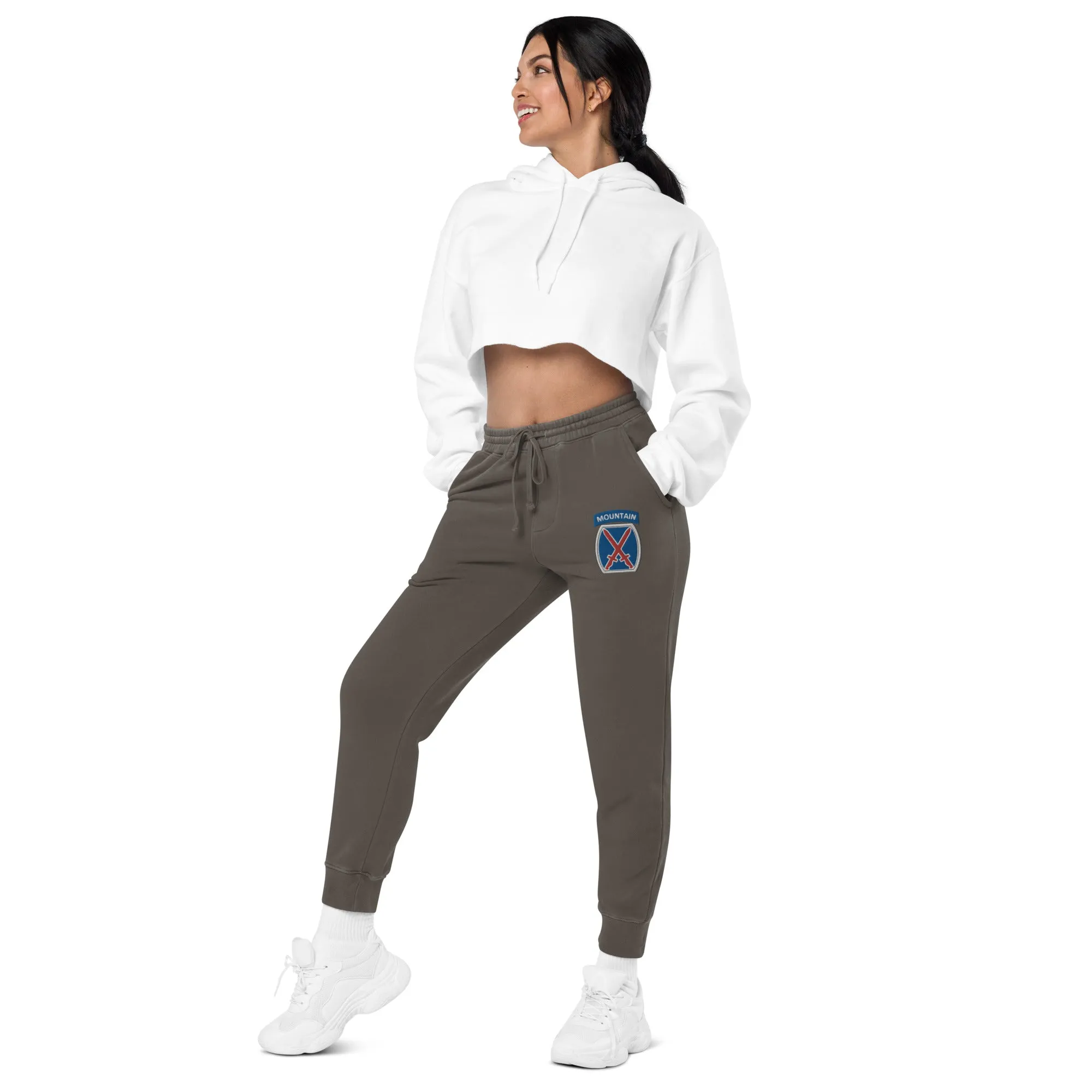 10th Mountain Unisex pigment-dyed sweatpants