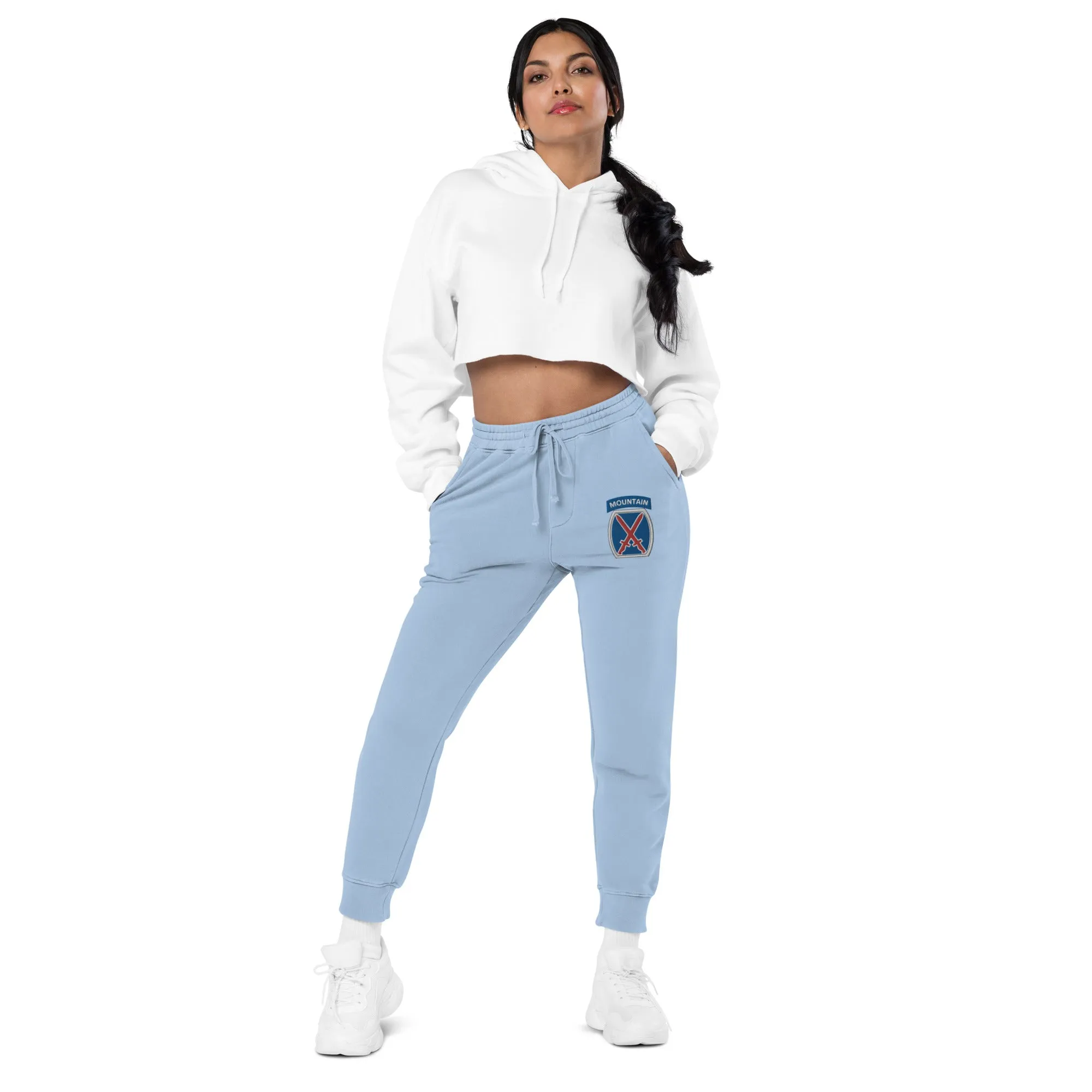 10th Mountain Unisex pigment-dyed sweatpants