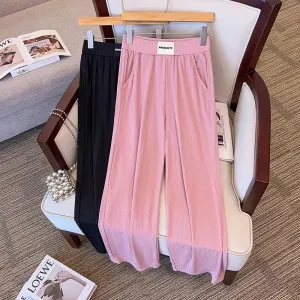 150Kg Plus Size Loose Straight Leg High