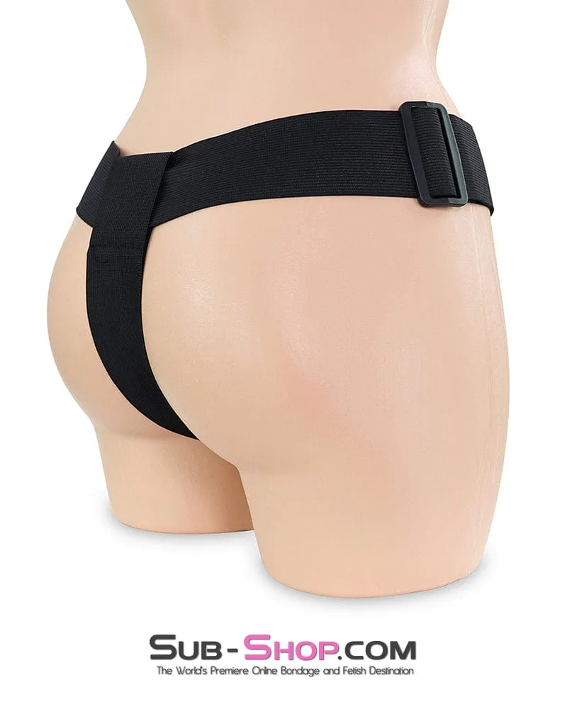 1733DL      Strap-On Realistic Dildo Harness with Inside Dildo