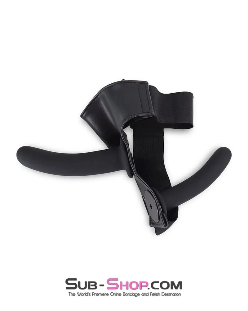 1733DL      Strap-On Realistic Dildo Harness with Inside Dildo