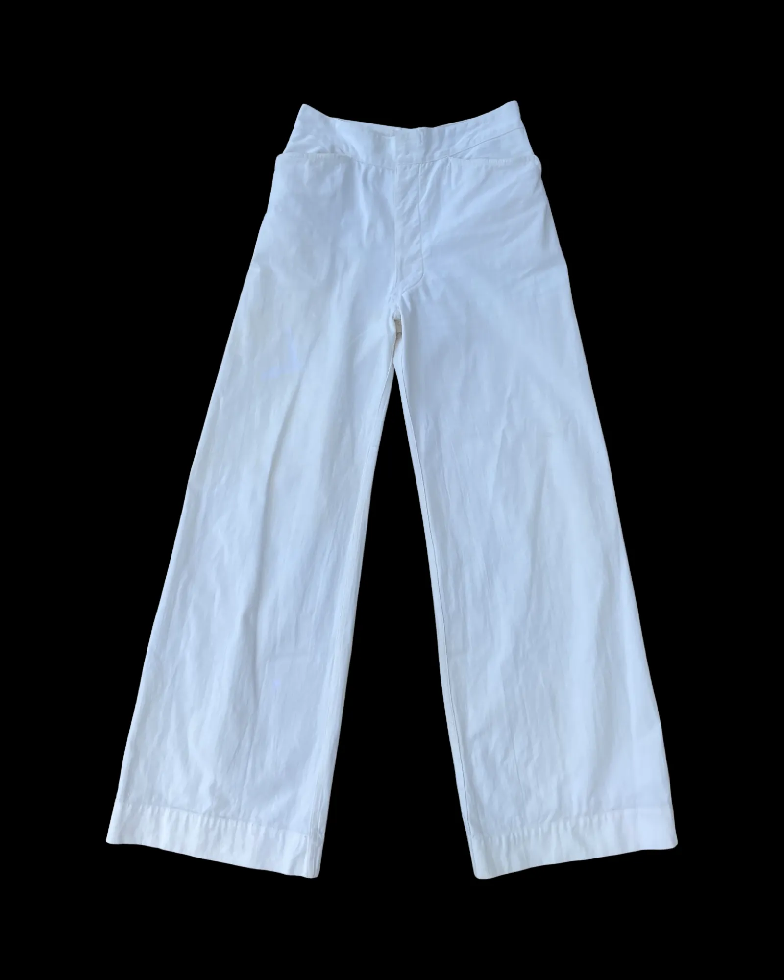 1920s/1930s Lace Back USN Cotton Pants