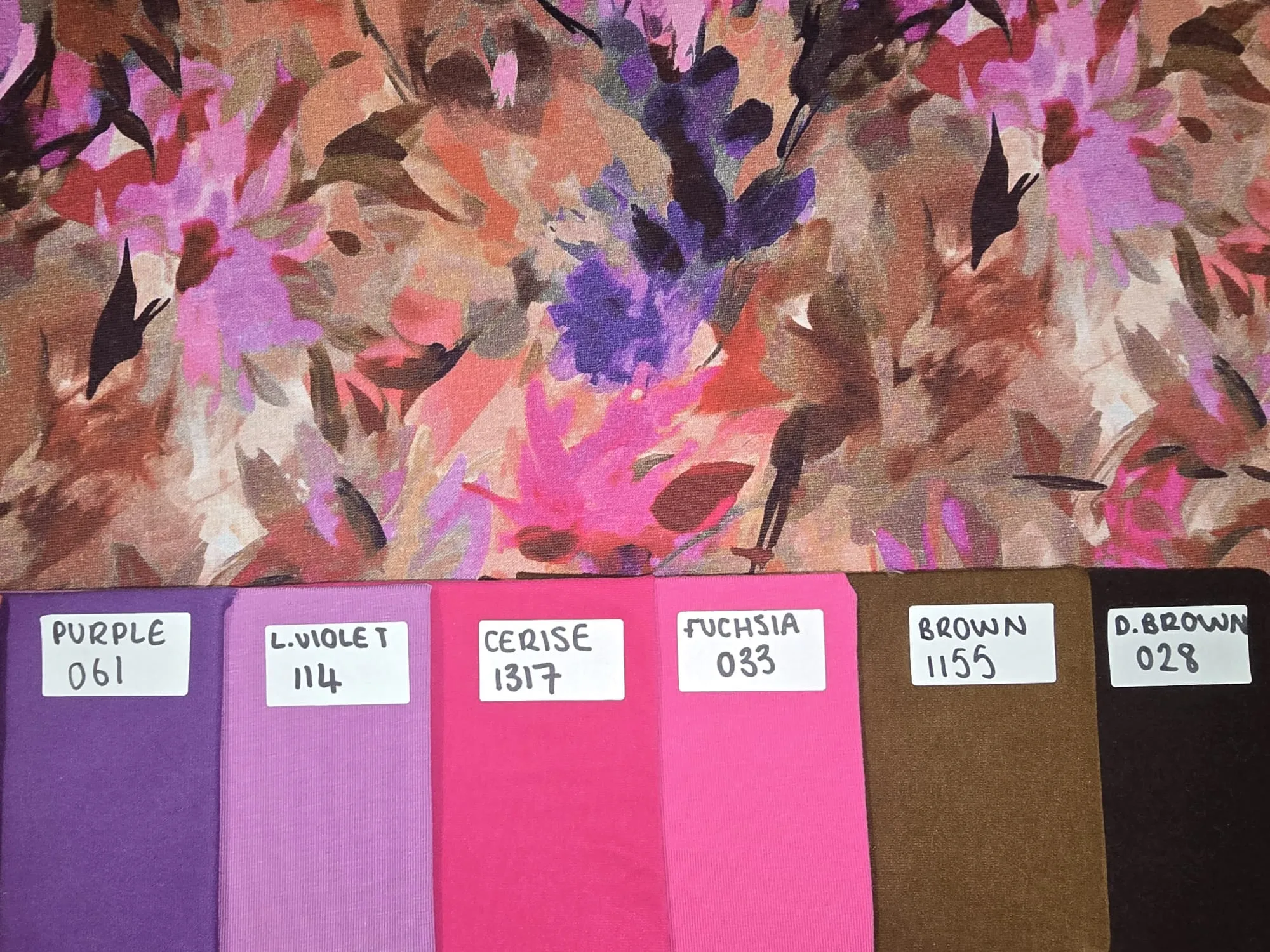 1M REMNANT PINK WATERCOLOUR FLOWERS ALPINE FLEECE SALE