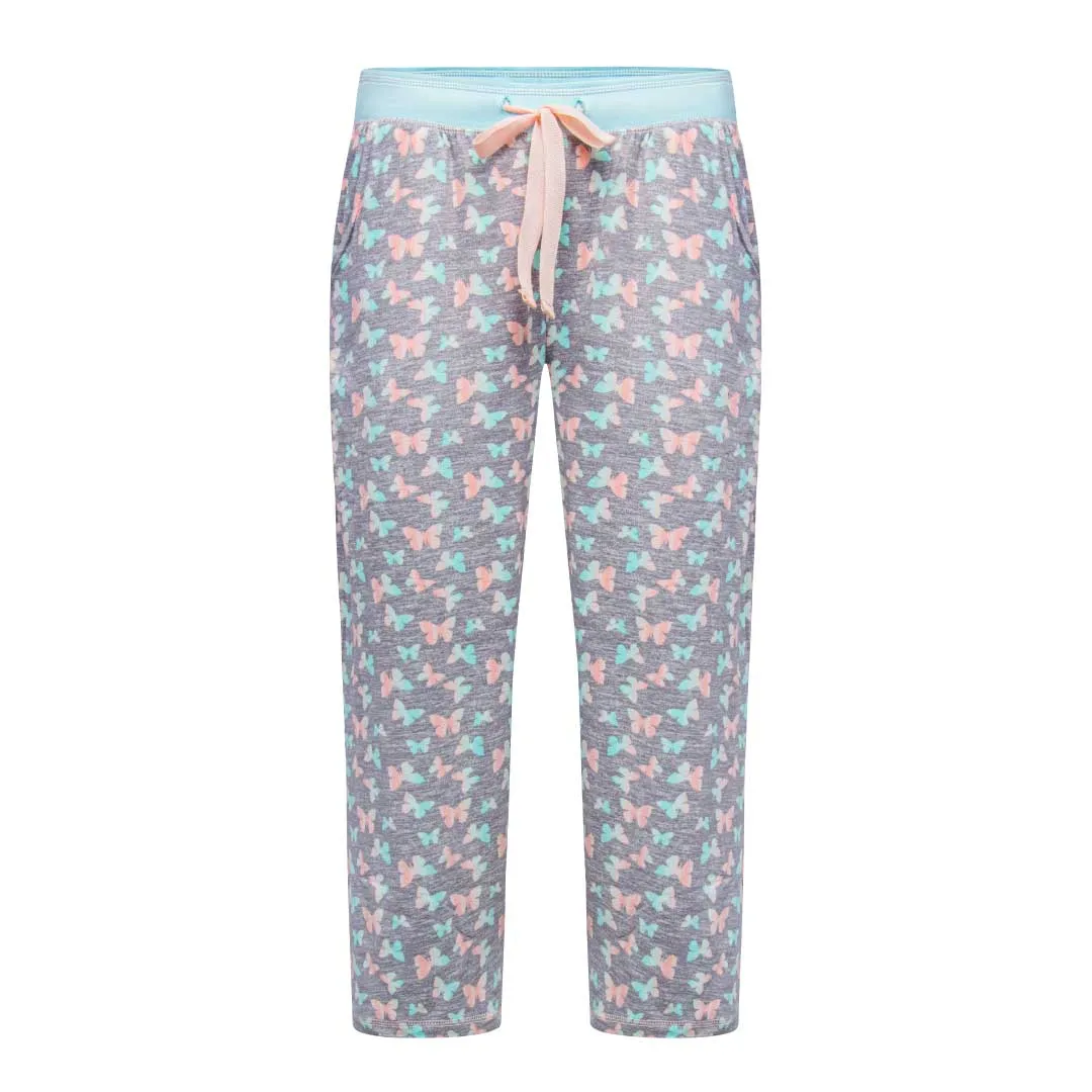 2 Pack Polysuede Yummy Butter Soft Capri Set