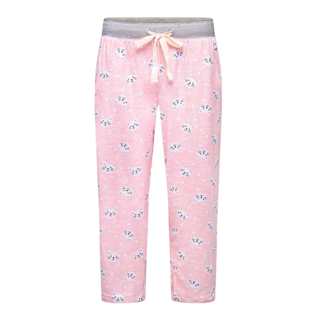 2 Pack Polysuede Yummy Butter Soft Capri Set