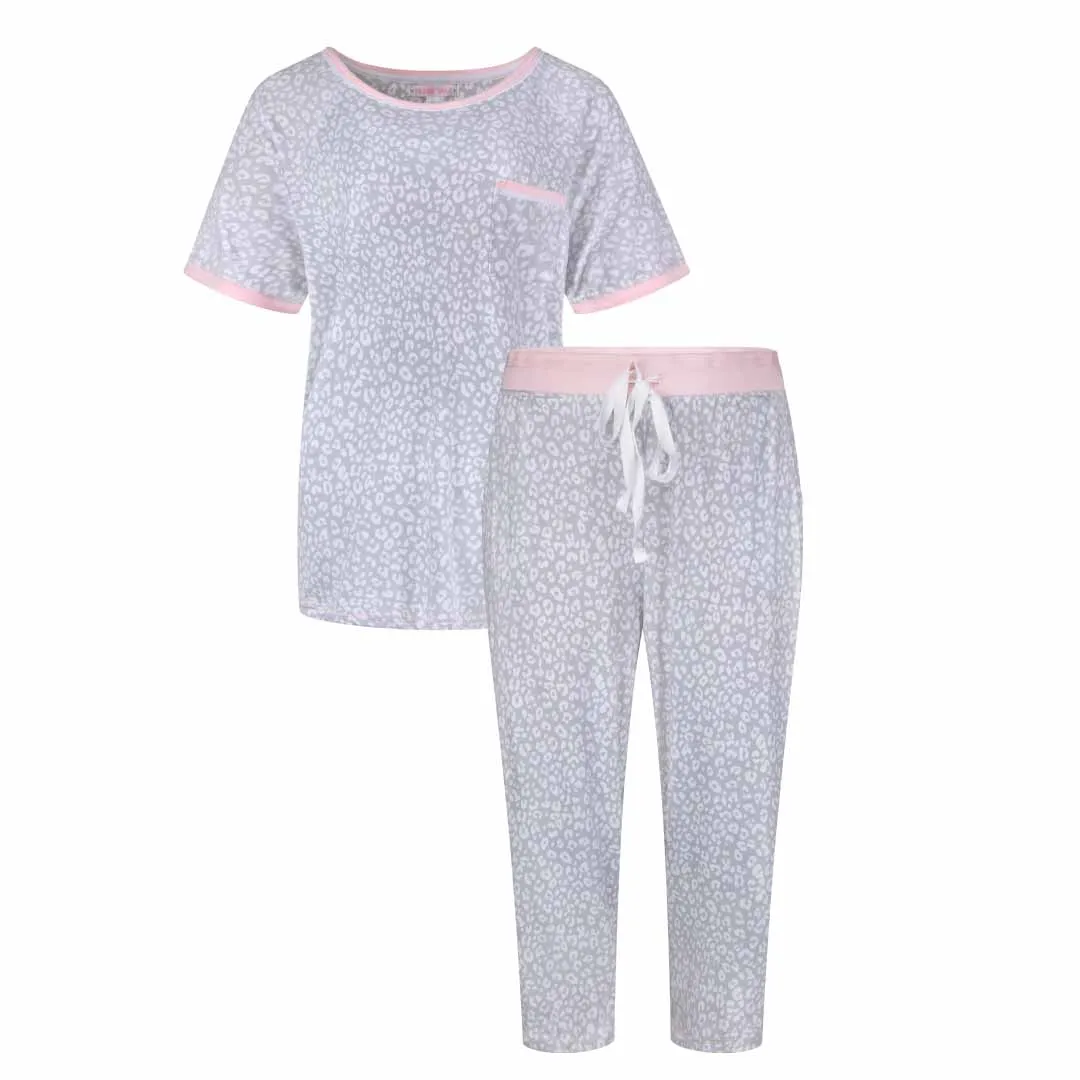 2 Pack Polysuede Yummy Butter Soft Capri Set