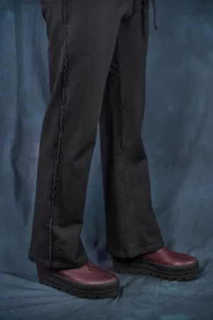3344 Drawcord Pant Black-U