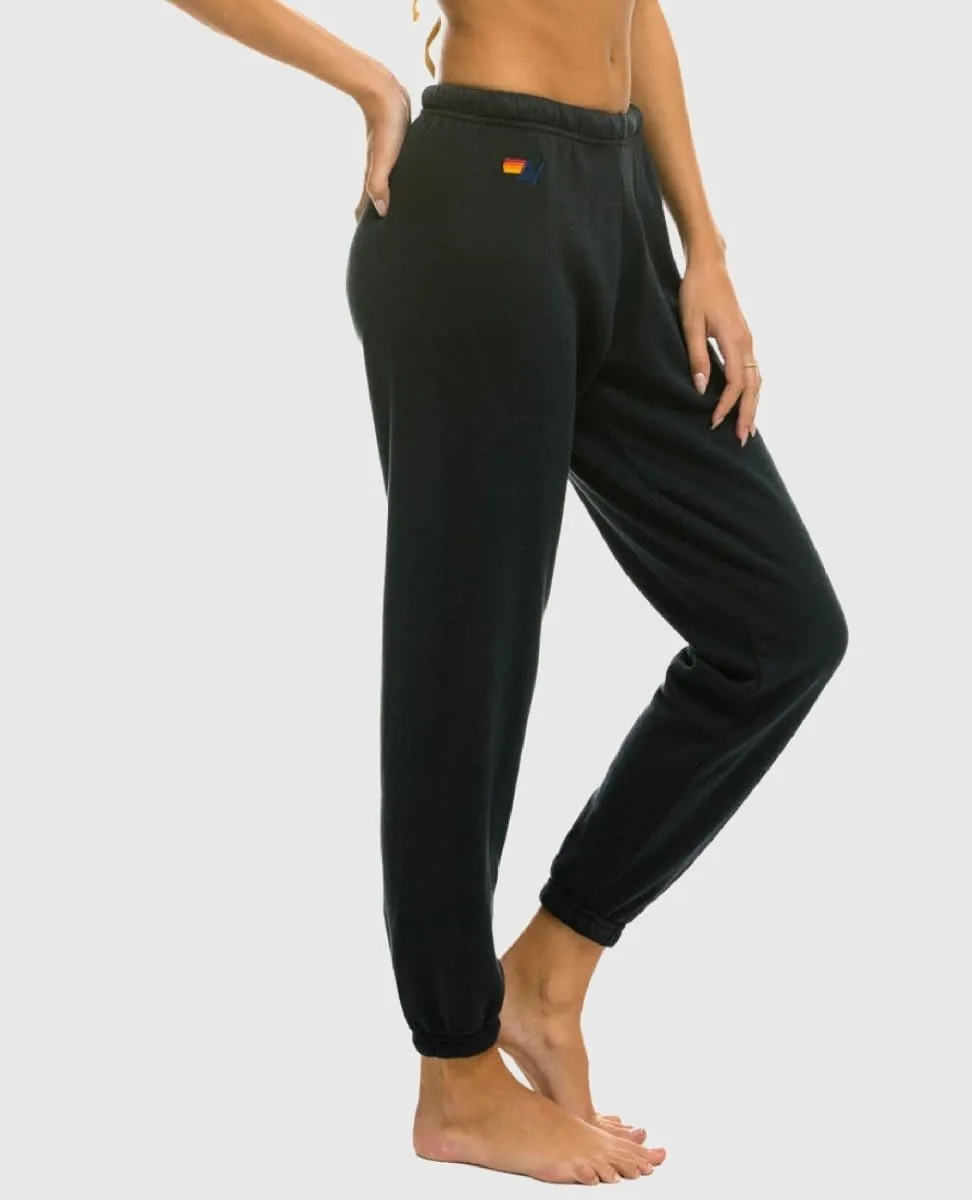 5 Stripe Charcoal Blue Women's Sweatpant
