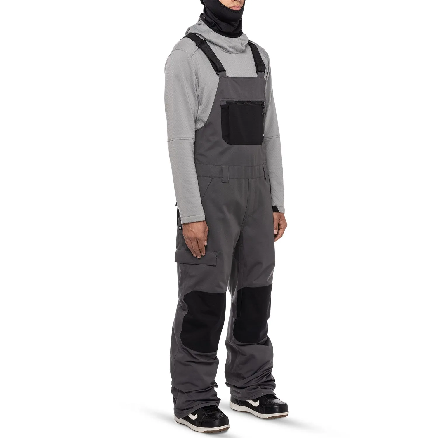 686 Hot lap Insulated Bib Pants Mens Charcoal
