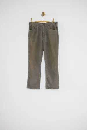 70’s GREY CORDUROY LEVI’S / 33