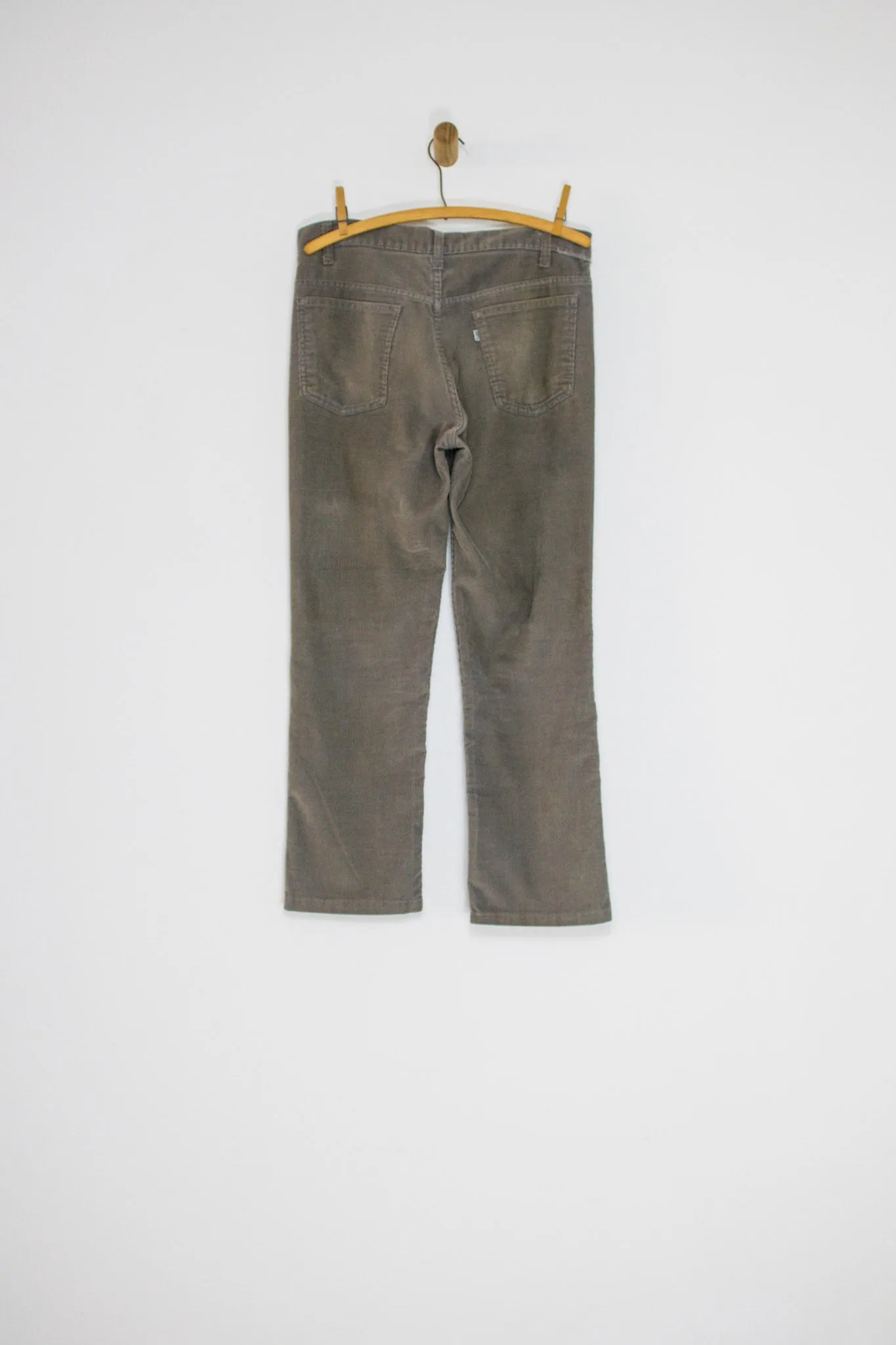 70’s GREY CORDUROY LEVI’S / 33