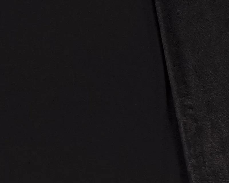 96CM DARK GREY REMNANT ALPINE FLEECE FABRIC
