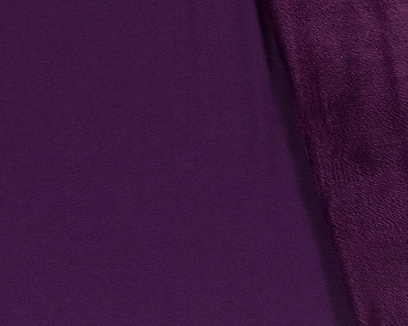 96CM DARK GREY REMNANT ALPINE FLEECE FABRIC