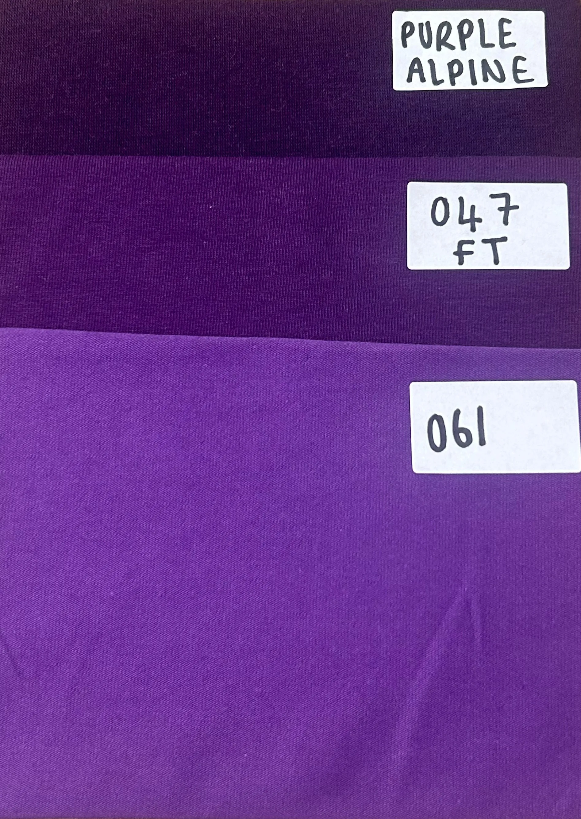 96CM DARK GREY REMNANT ALPINE FLEECE FABRIC