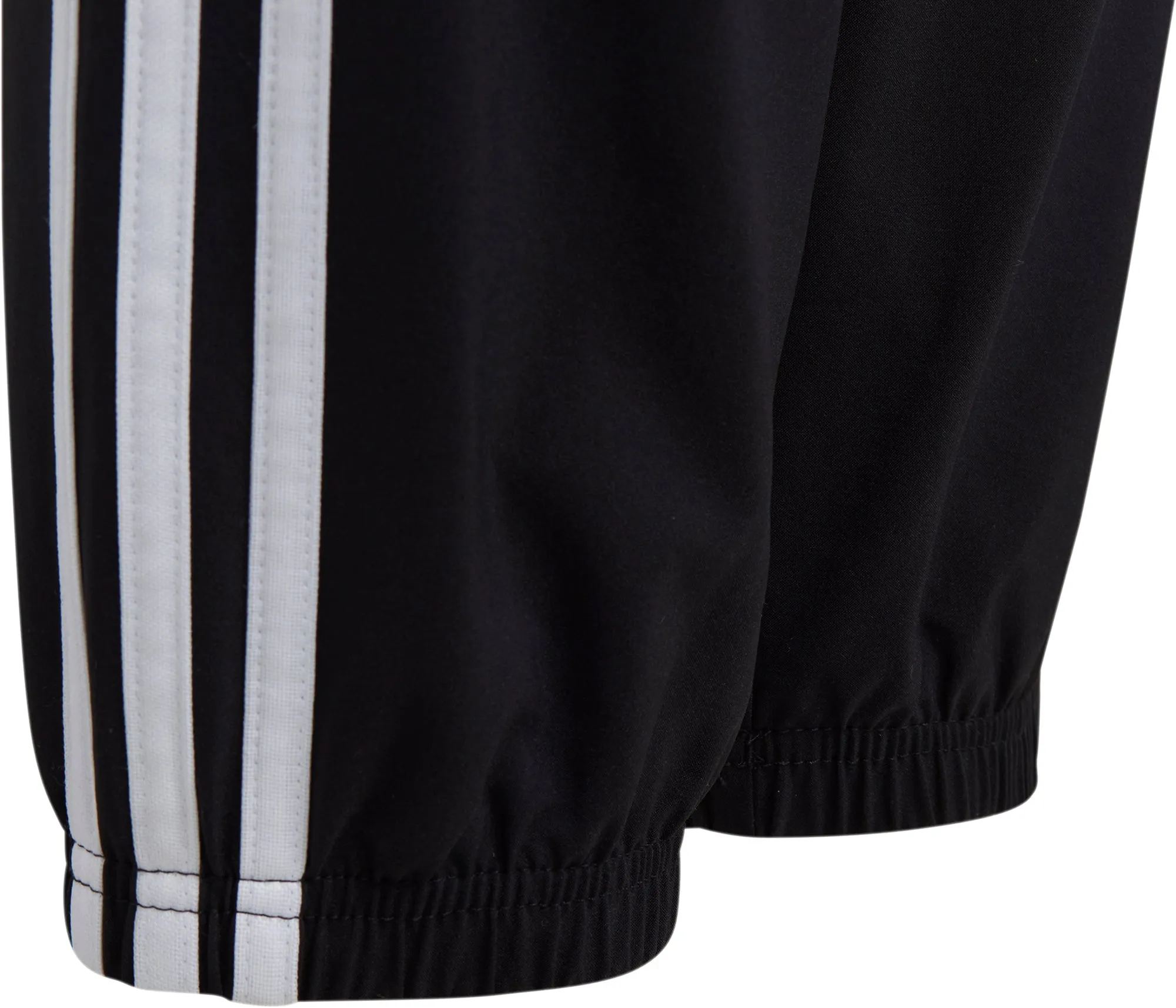 adidas Essentials 3 Stripe Woven Junior Track Pants - Black