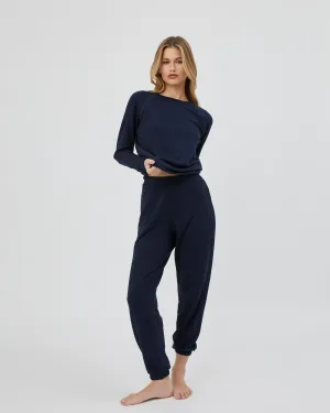 Alexandra Sweatpant in Navy