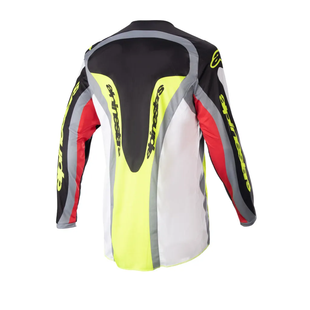 Alpinestars - 2023 Fluid Agent Red/Yellow MX Combo
