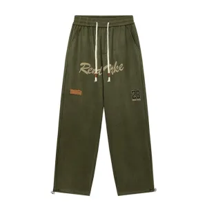 American Retro Street Drawstring Sweatpants