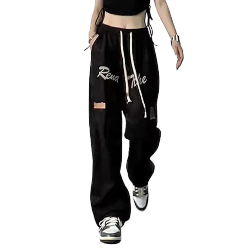 American Retro Street Drawstring Sweatpants
