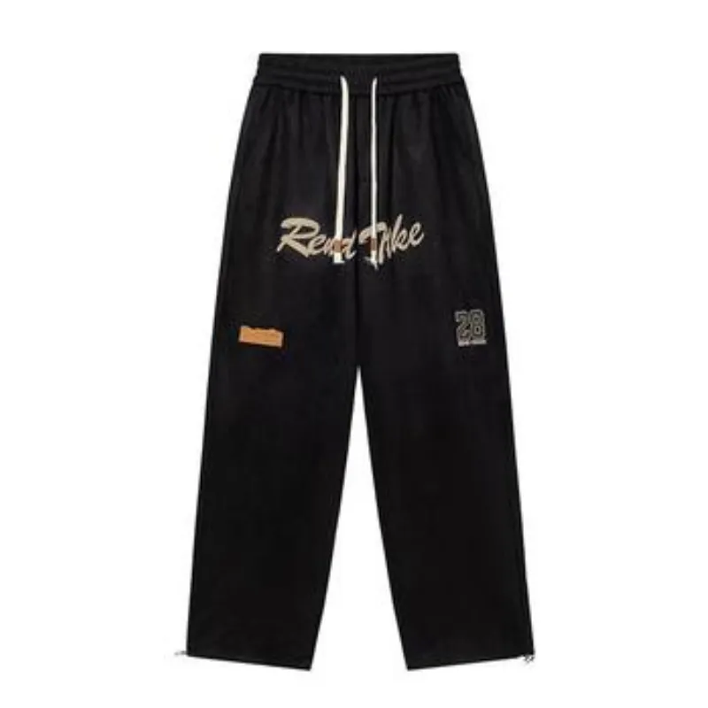 American Retro Street Drawstring Sweatpants
