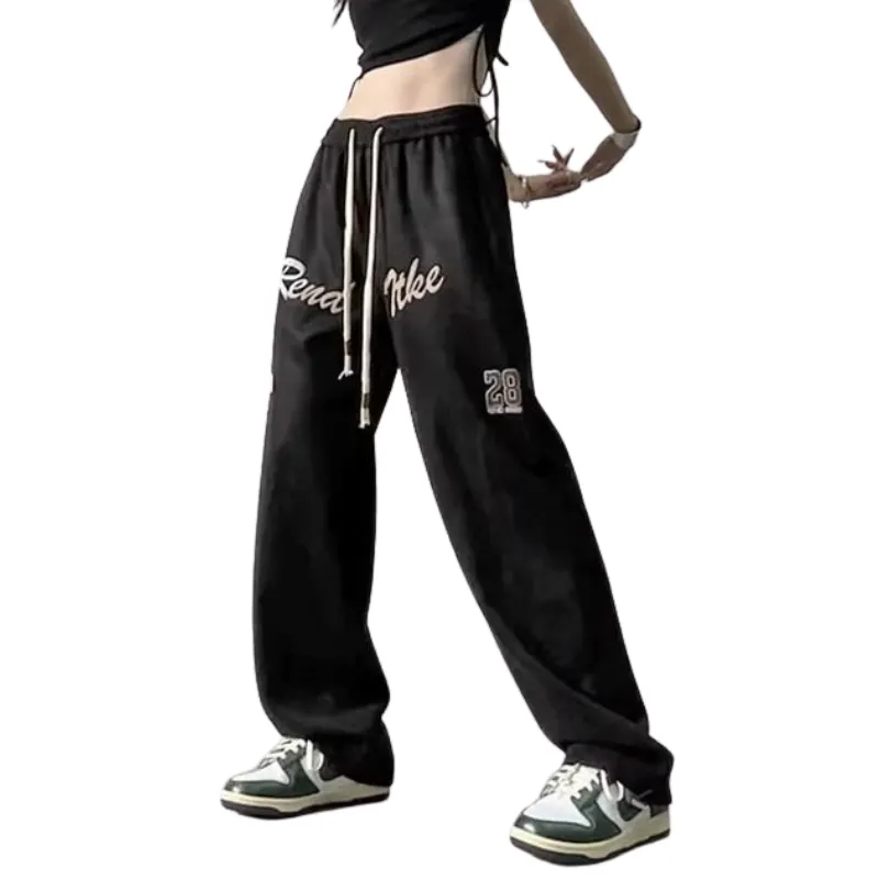 American Retro Street Drawstring Sweatpants