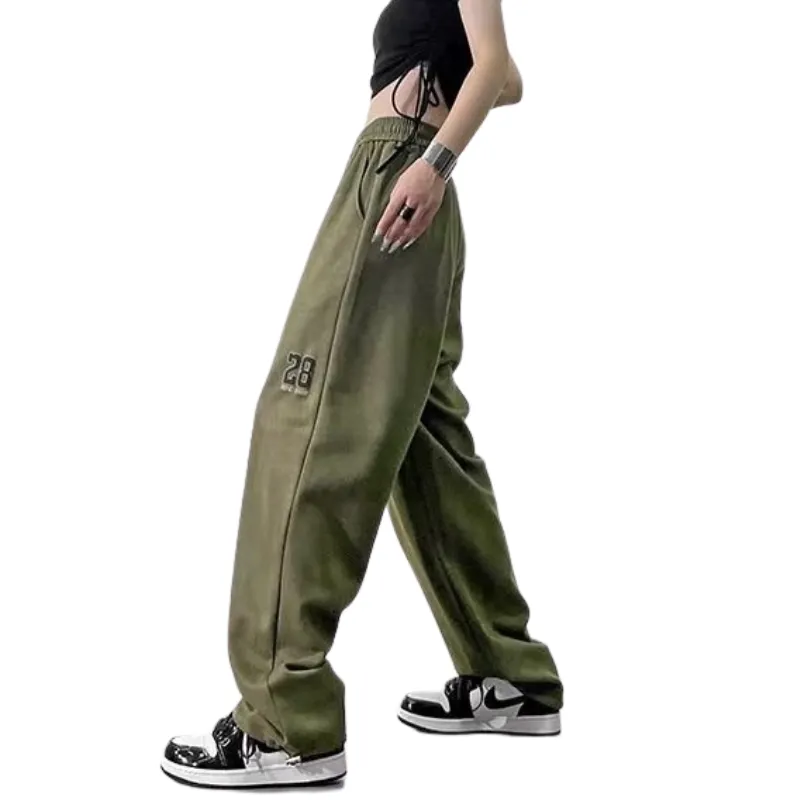 American Retro Street Drawstring Sweatpants