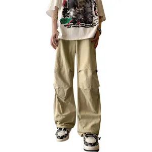 American Solid Color Drawstring Sweatpants
