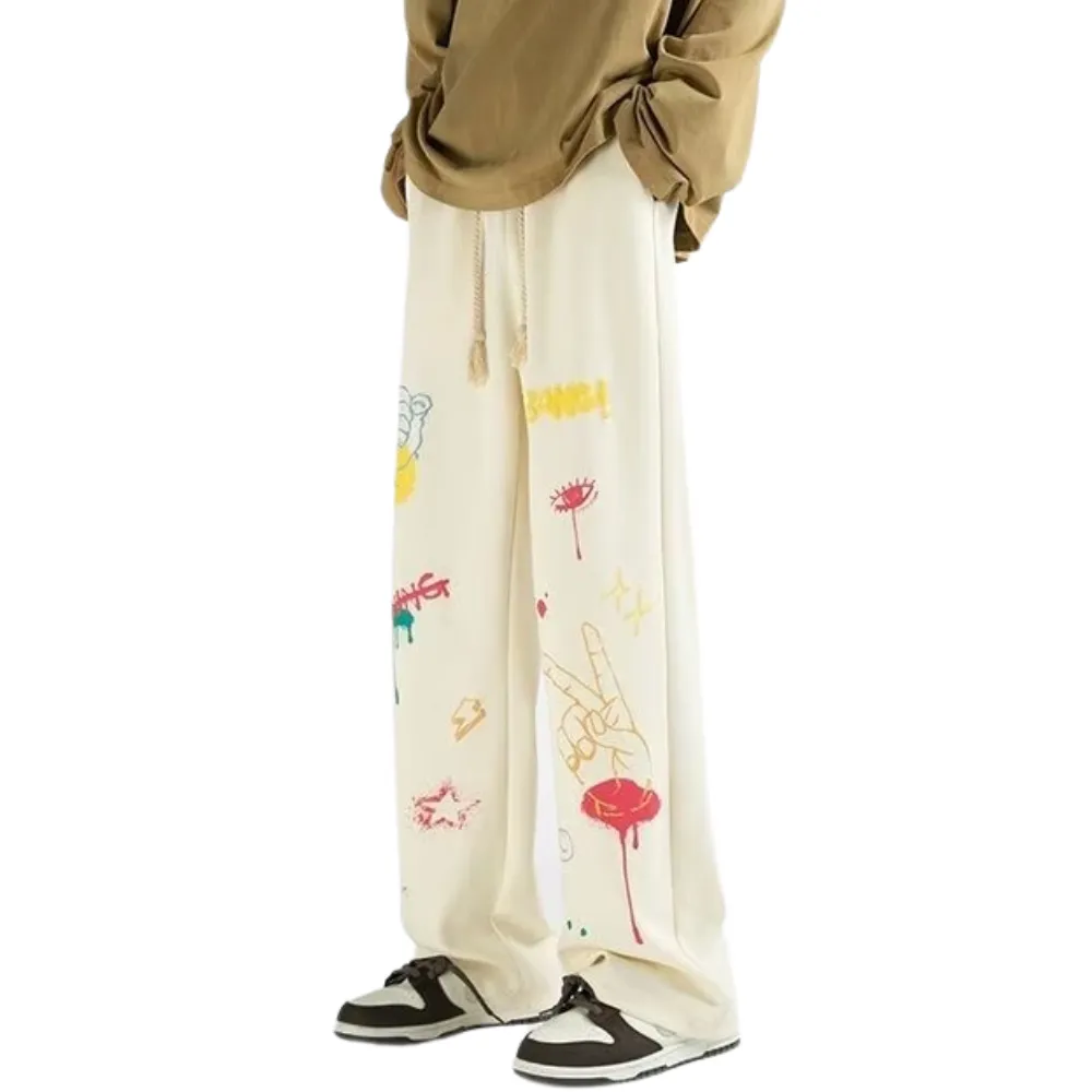American Street Bold Graffiti Sweatpants