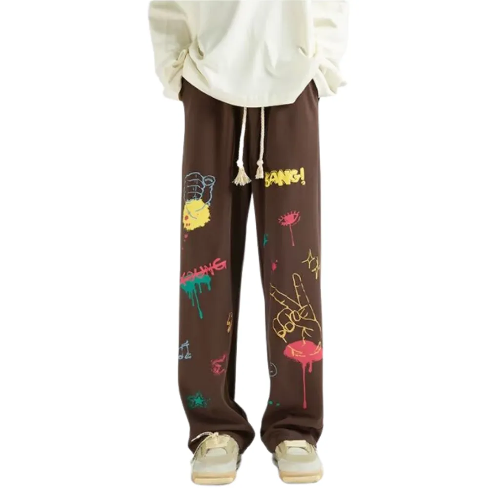 American Street Bold Graffiti Sweatpants