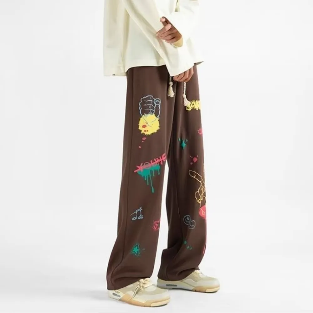American Street Bold Graffiti Sweatpants