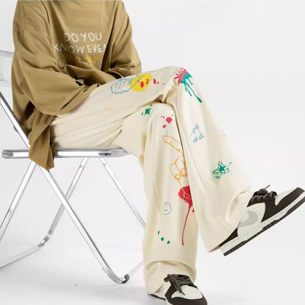 American Street Bold Graffiti Sweatpants