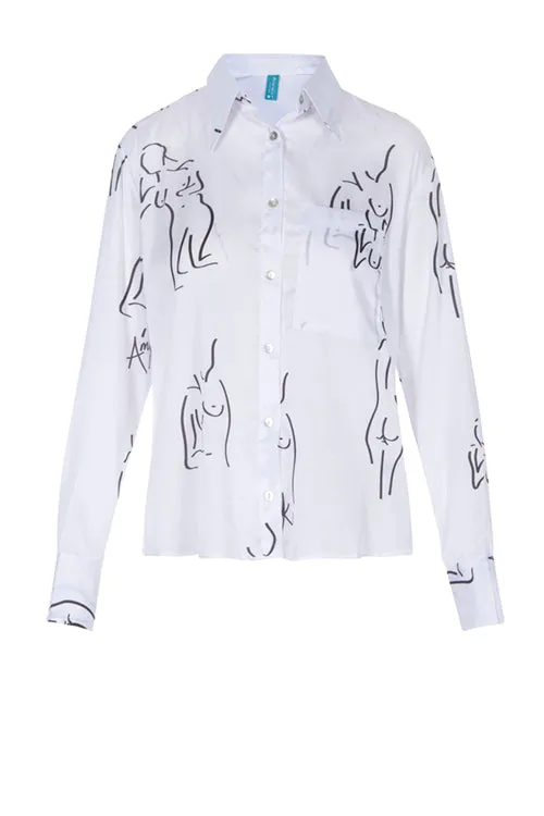 Amy Keevy ‘ Every Woman I Have Been ‘ - Boyfriend Shirt