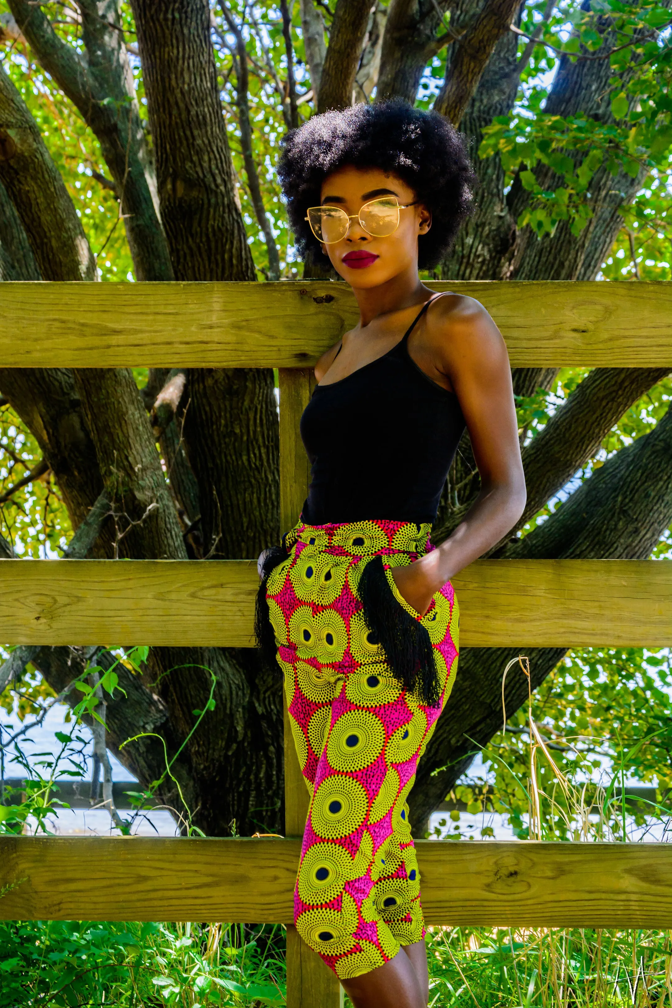 Ankara Capri Pants