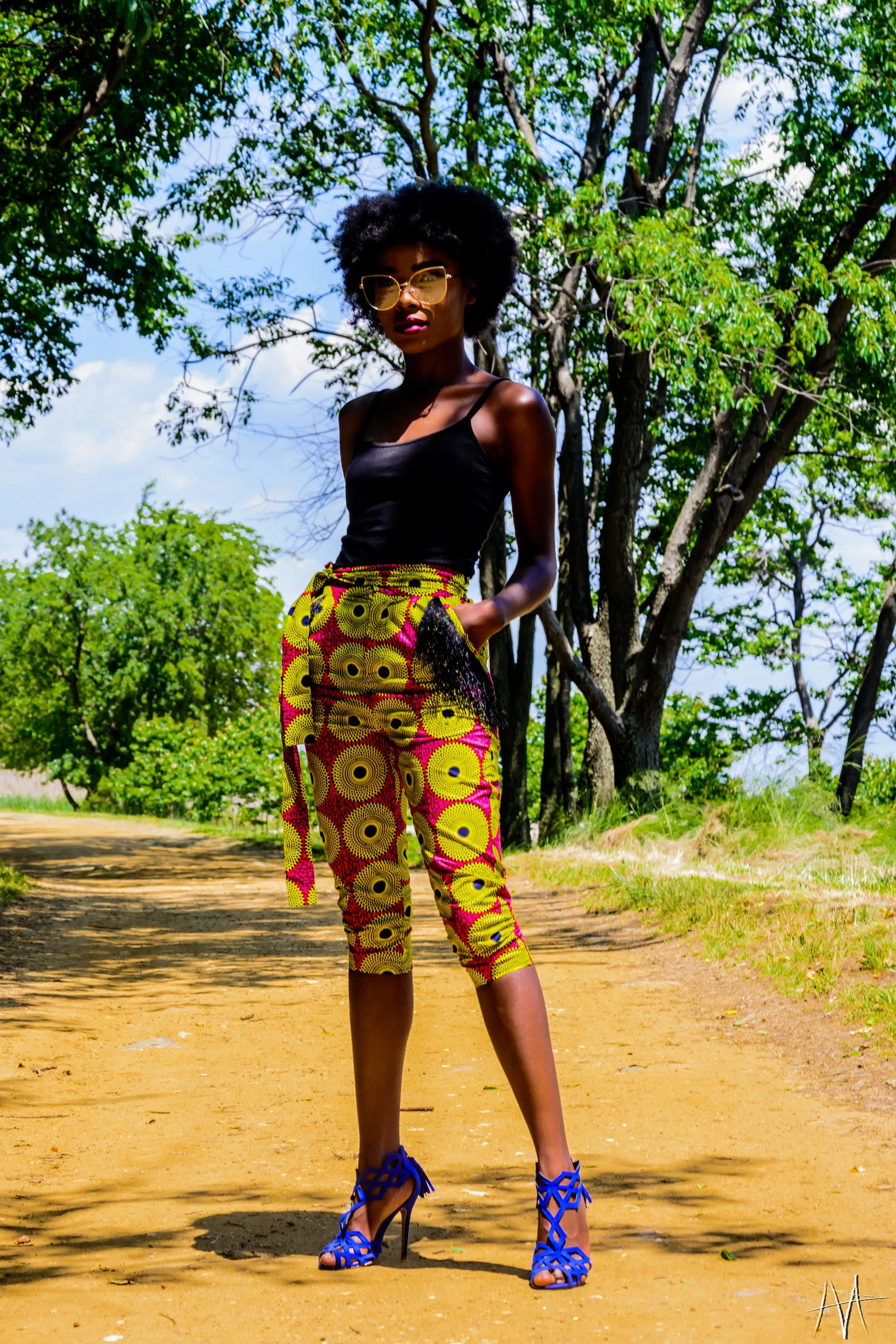 Ankara Capri Pants