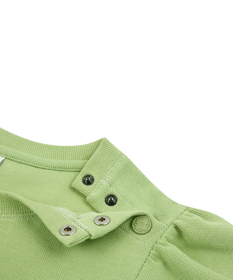 AVEN Puff Sleeve Sweatshirt - Lime