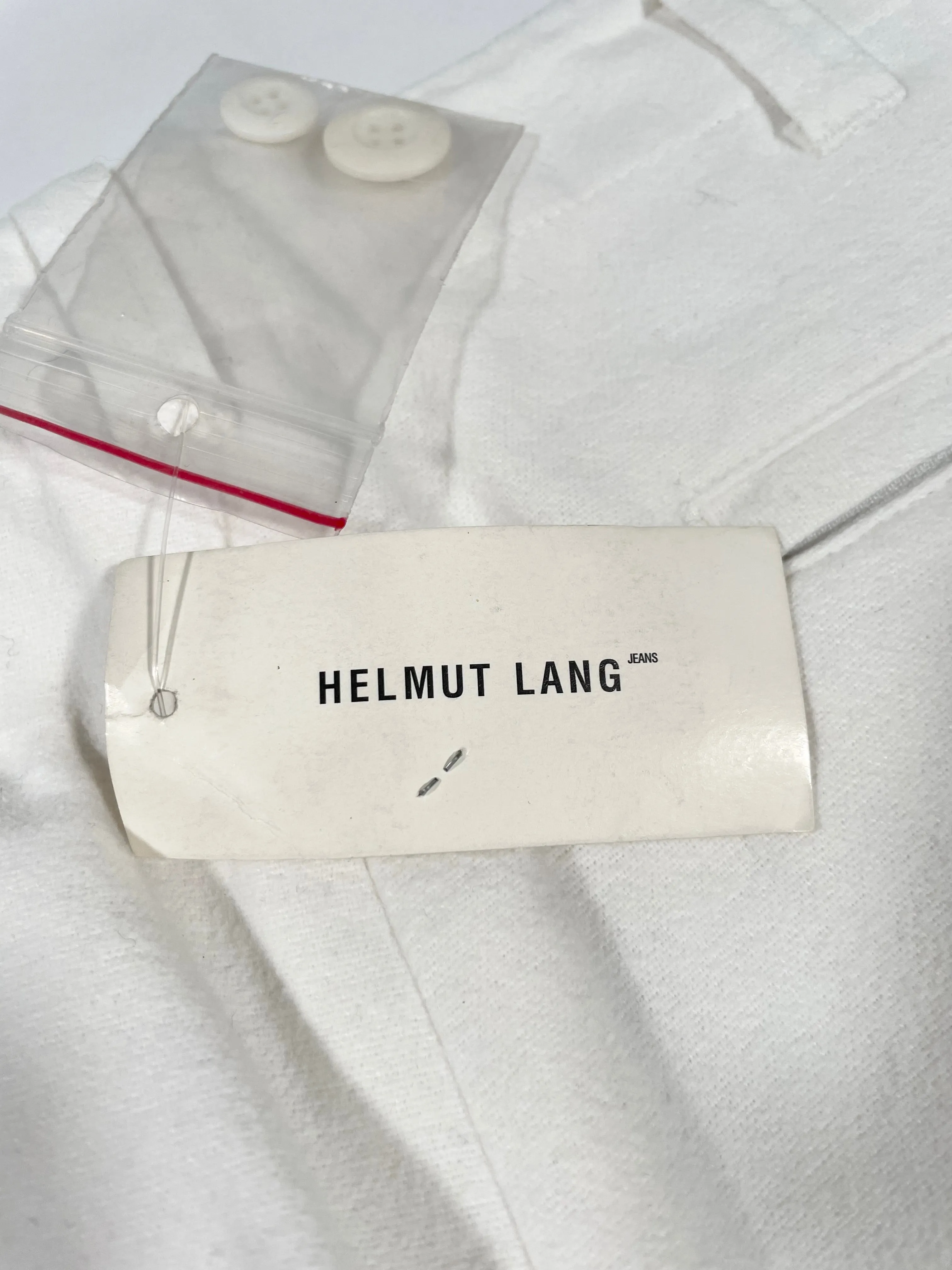 AW1999 Helmut Lang moleskin Astro biker pants