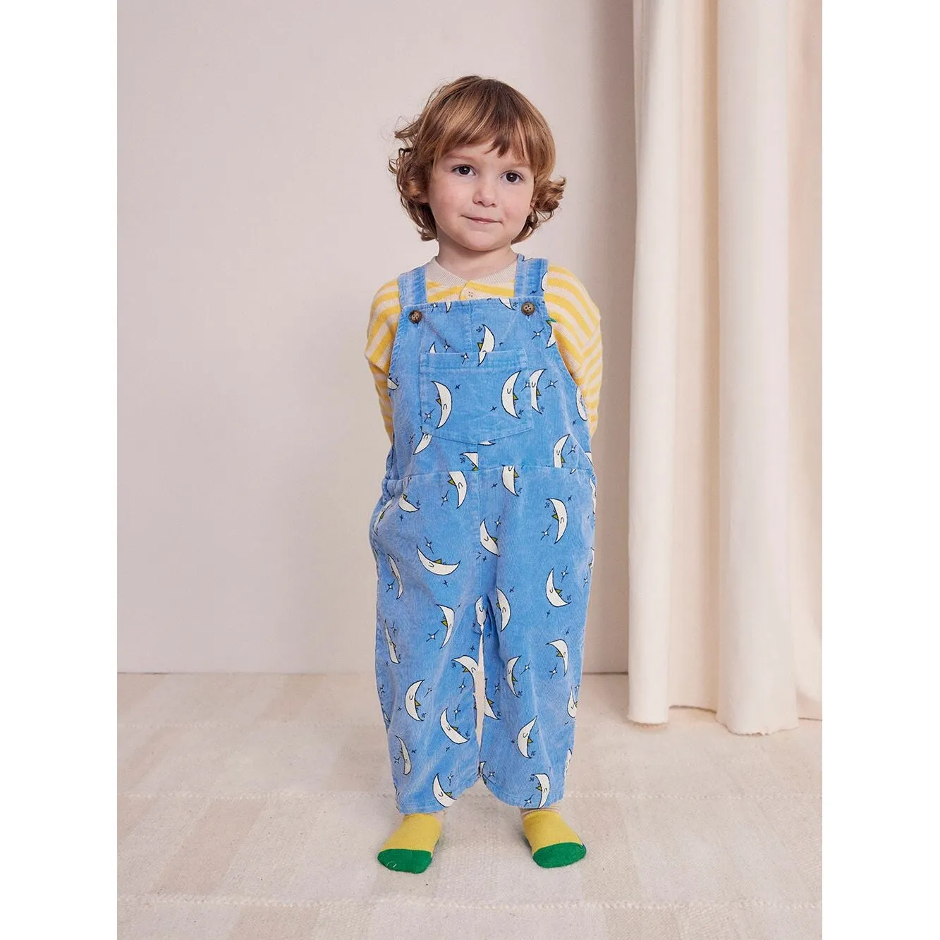 Baby Beneath The Moon Micro Corduroy Dungaree