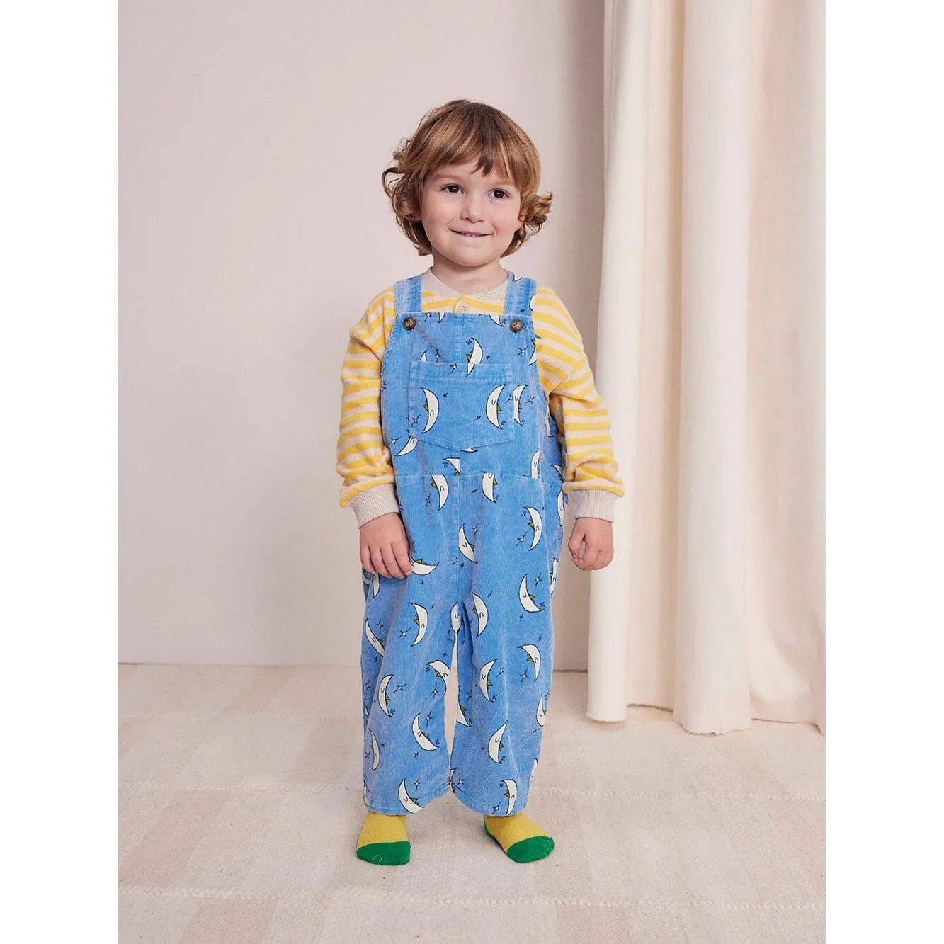 Baby Beneath The Moon Micro Corduroy Dungaree