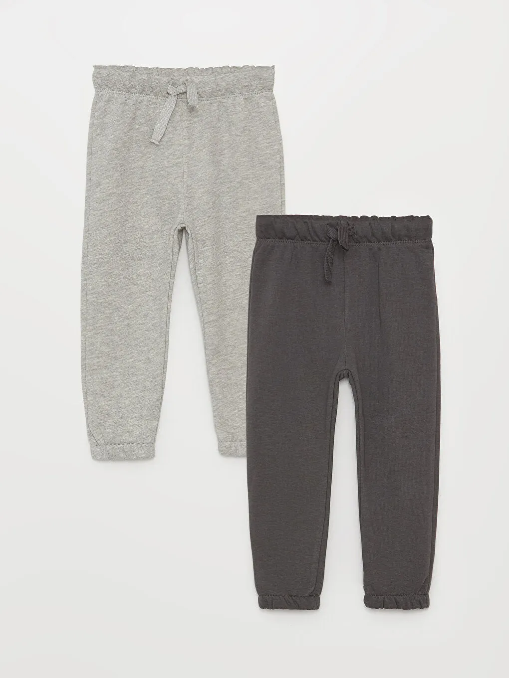 Baby Boy Sweatpants With Elastic Waist, Pack Of 2