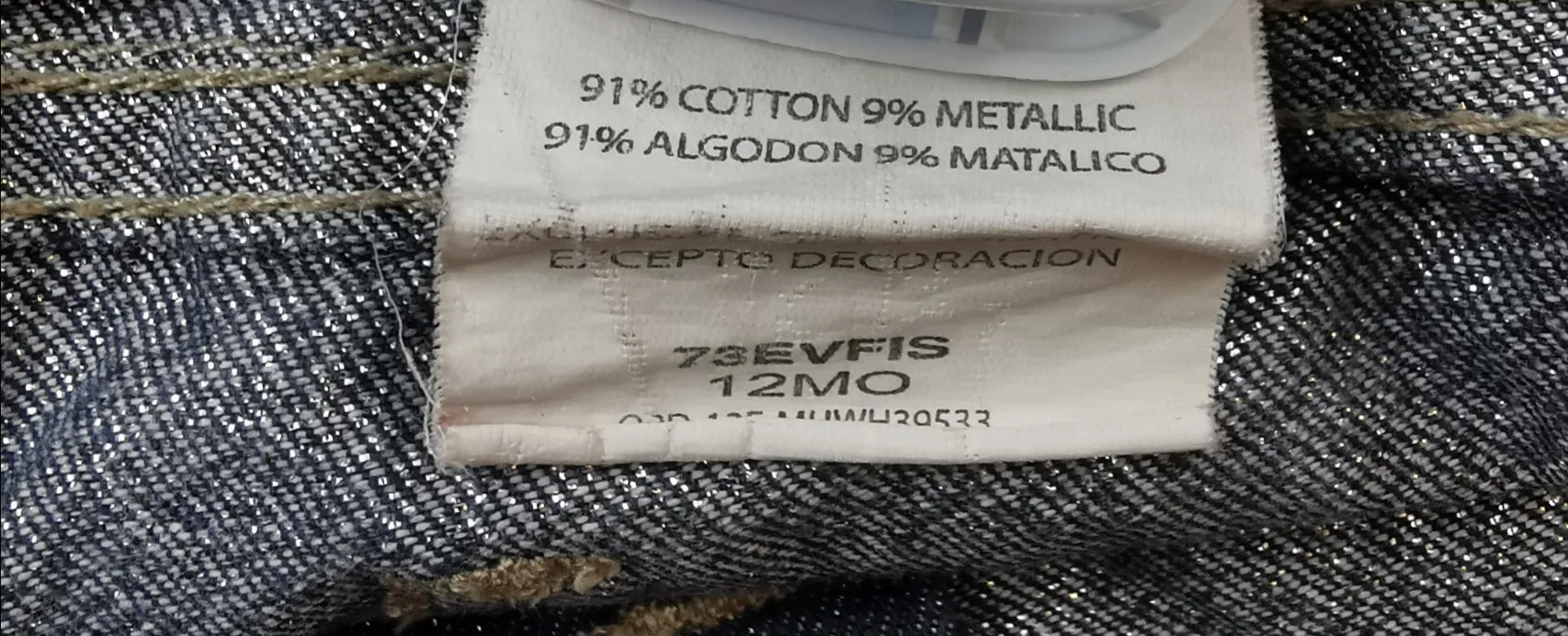 BABY GIRL SIZE 12 MONTHS - WRANGLER, Soft & Cozy, Bootcut Jeans EUC B46