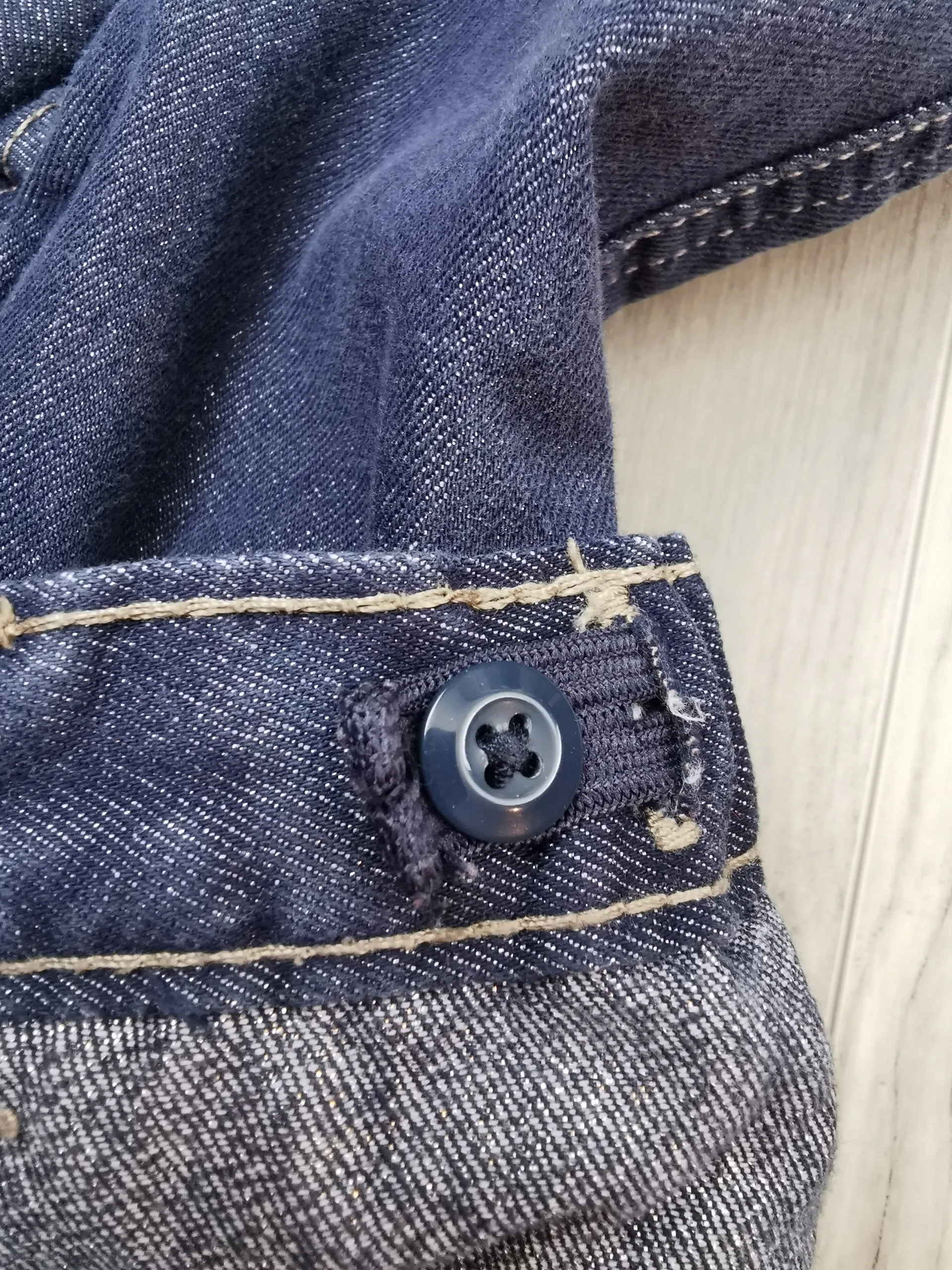 BABY GIRL SIZE 12 MONTHS - WRANGLER, Soft & Cozy, Bootcut Jeans EUC B46