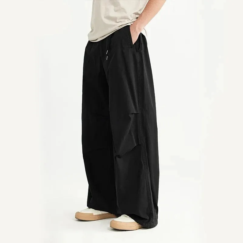 Baggy Parachute Cargo Pants