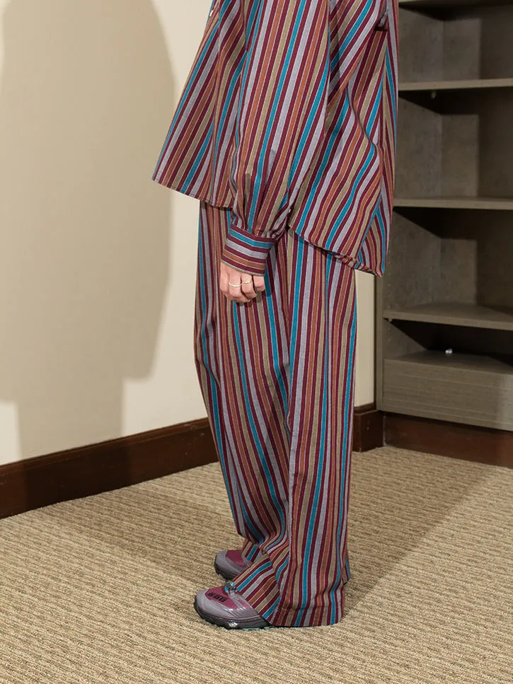 Baserange Ole Trousers, Multistripe