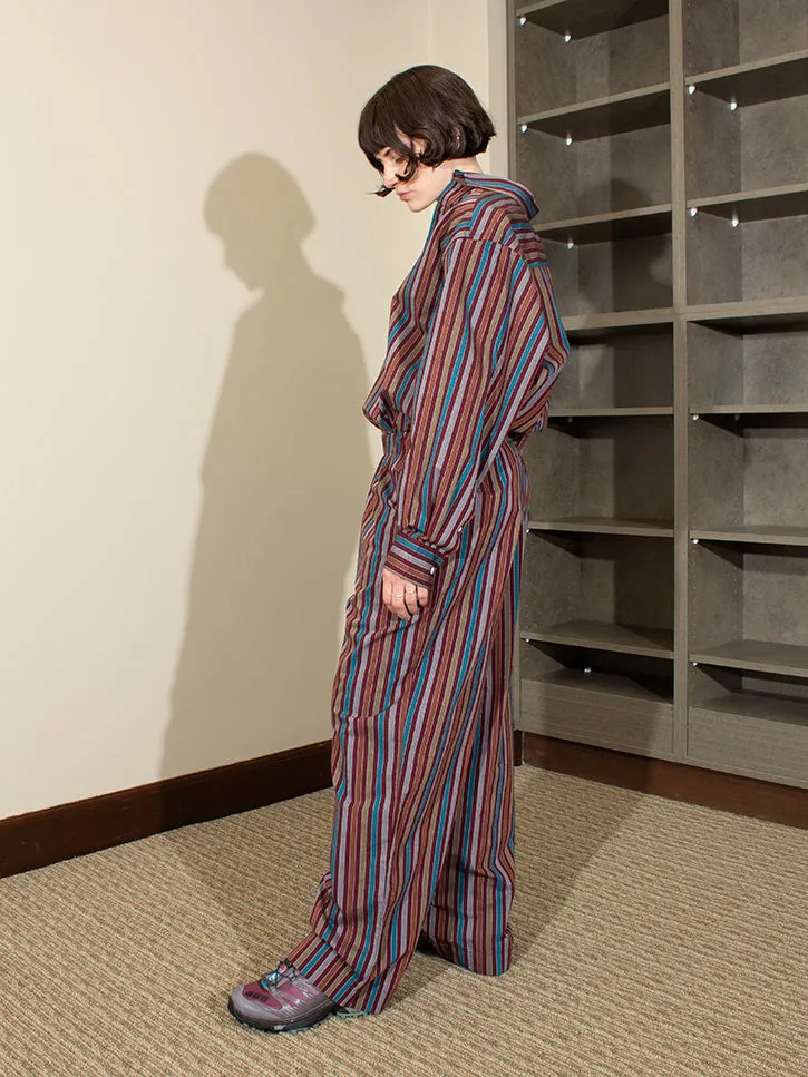 Baserange Ole Trousers, Multistripe