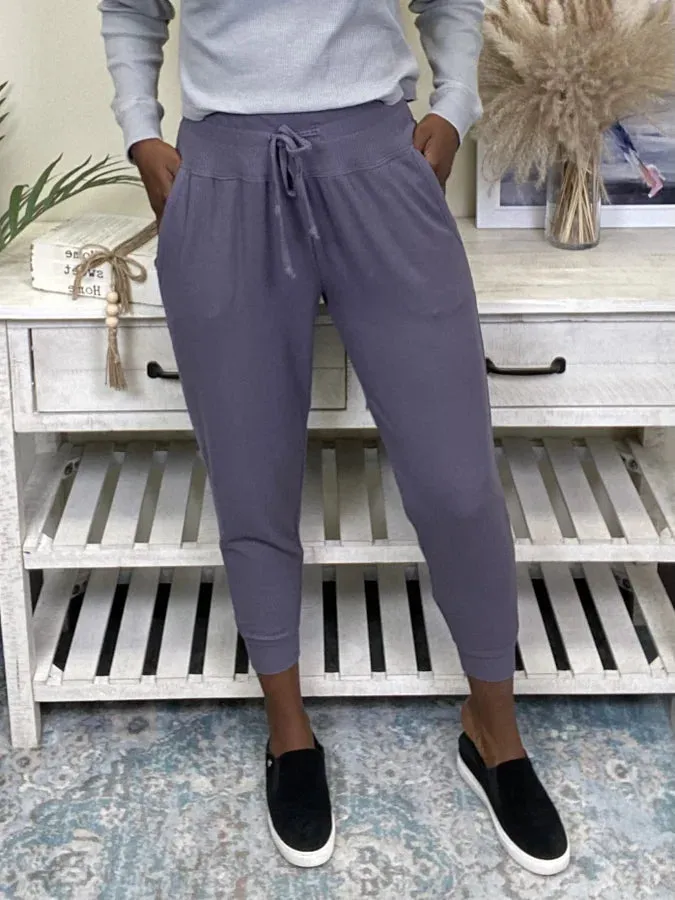 Be Still Women's Ribbed Stretch Sweatpants * Final Sale*