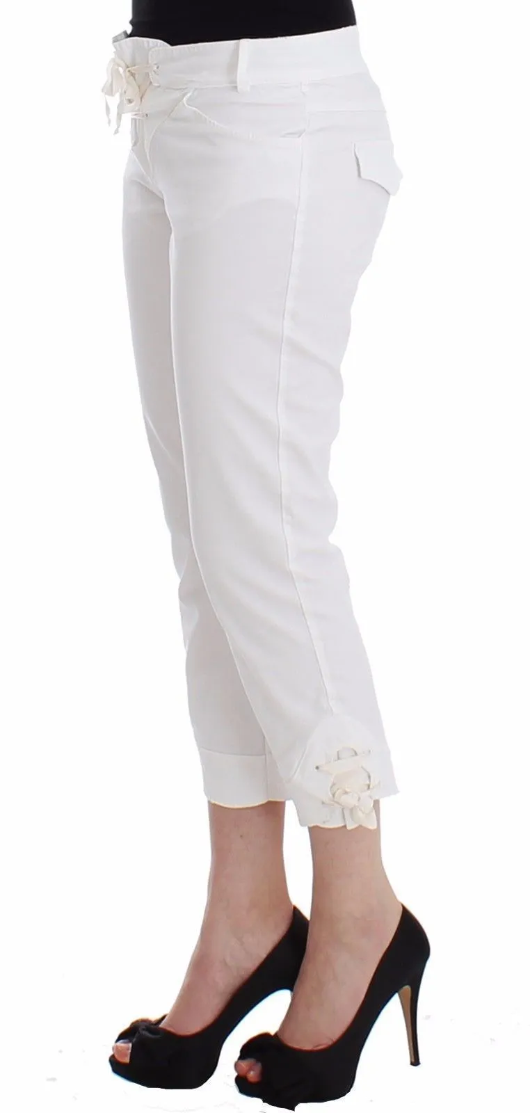 Beachwear Capri Pants Cropped Beach Casual
